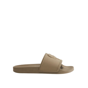 Karl Lagerfeld Rubber Icon Slides Men - Beige