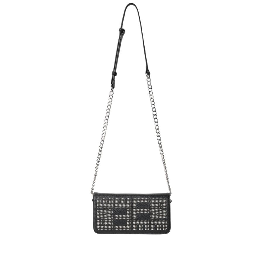 Gaëlle Paris Studded logo chain