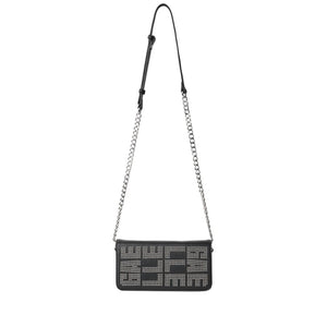 Gaëlle Paris Studded logo chain