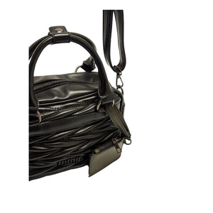 MTNG Quilted Barrel Handbag