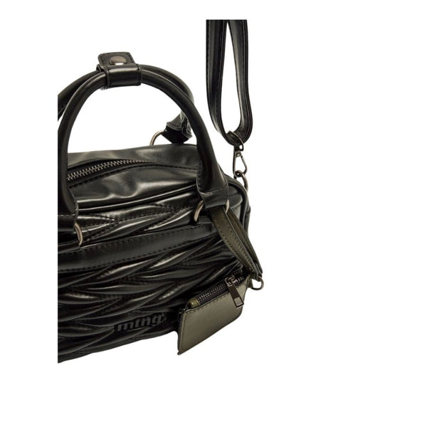 MTNG Quilted Barrel Handbag