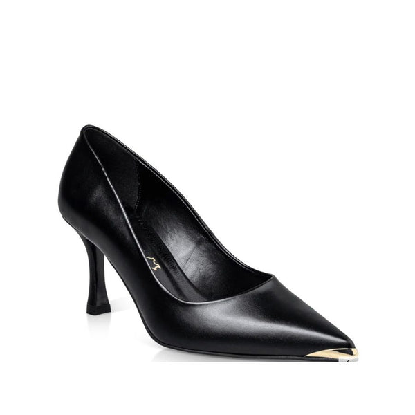 Envie pointed-toe pumps with gold tip