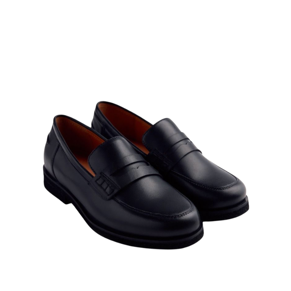 Gioseppo Leather Loafers Women - Black