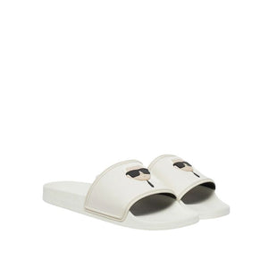 Karl Lagerfeld Iconic Slides Women - White