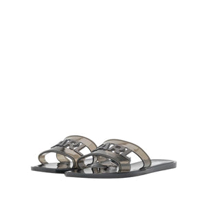 Karl Lagerfeld Jelly Cut-Out Slides Women - Black
