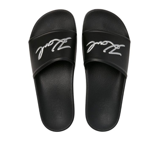 Karl Lagerfeld Signature Slides Women - Black