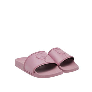 Karl Lagerfeld Icon Slides Women - Mauve Pink