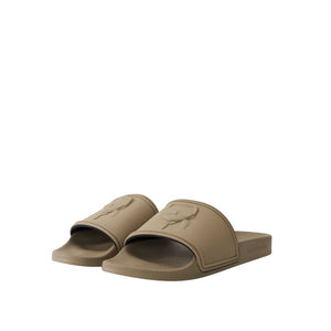 Karl Lagerfeld Rubber Icon Slides Men - Beige