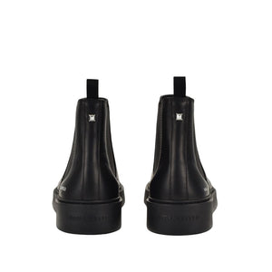 Karl Lagergeld Leather Mid Boots