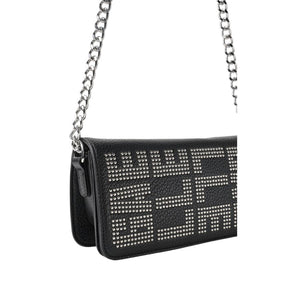 Gaëlle Paris Studded logo chain