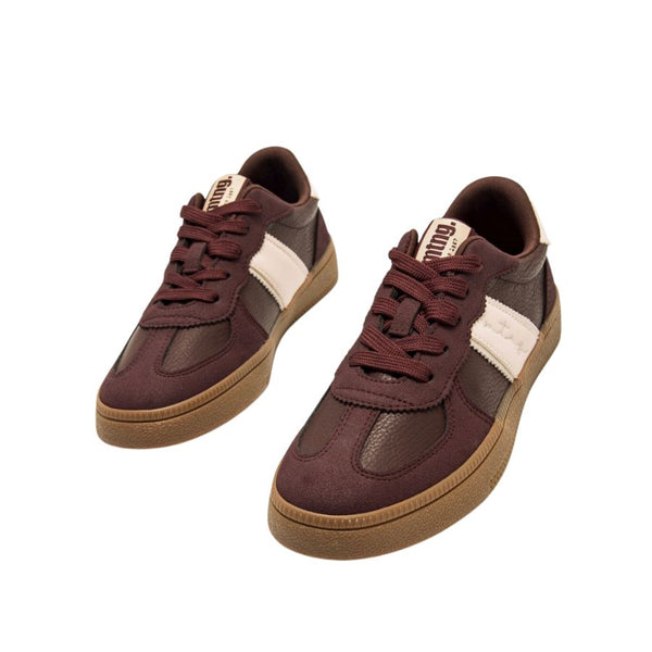 MTNG Retro Low-Top - Burgundy | Cream