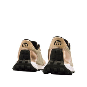 MTNG metallic chunky sneakers – gold