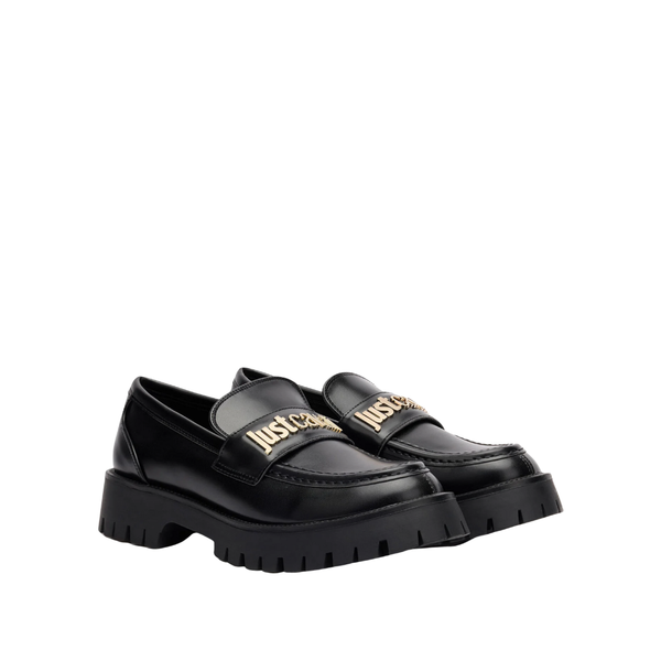 Just Cavalli Loafers with Signature Lettering