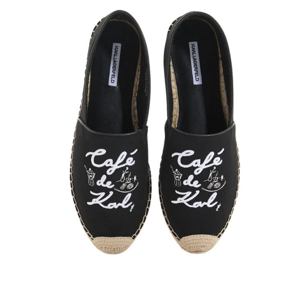 Karl Lagerfeld Café De Karl SLIP ON WOMEN - BLACK