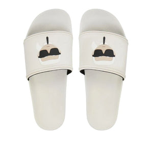 Karl Lagerfeld Iconic Slides Women - White