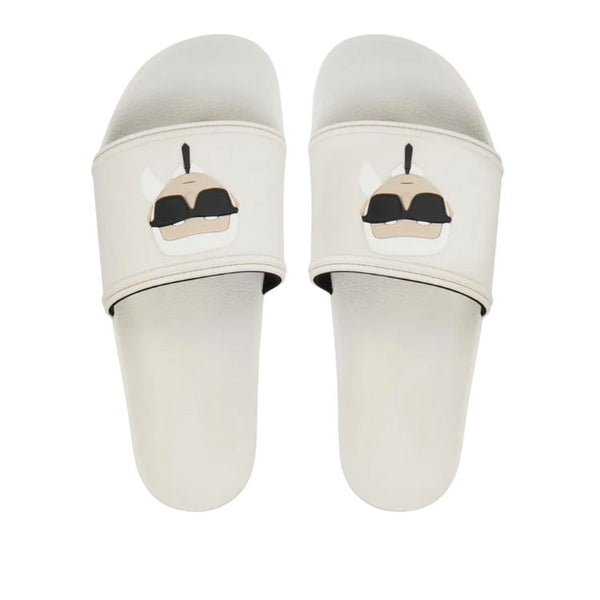 Karl Lagerfeld Iconic Slides Women - White