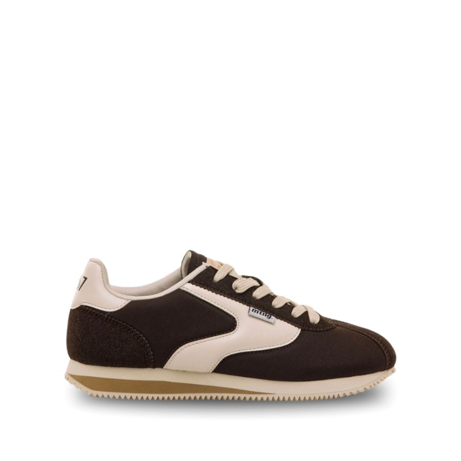 MTNG Retro Runner Sneakers - Brown | Cream