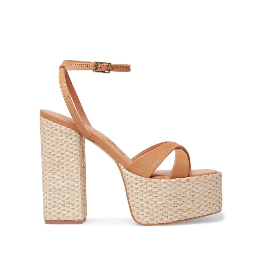 Santa Lolla Leather Platform Sandal