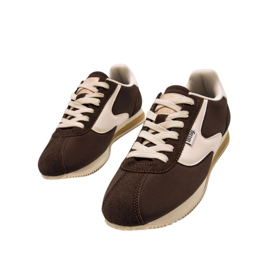 MTNG Retro Runner Sneakers - Brown | Cream