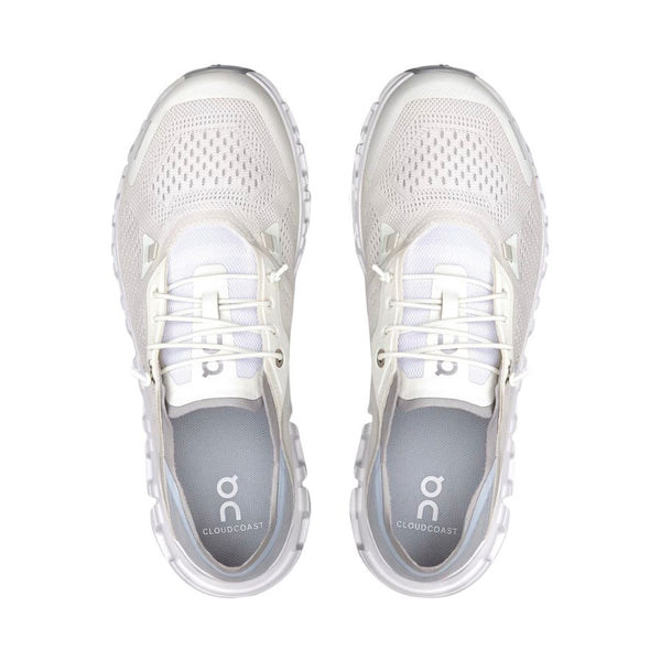 On Cloud 6 Coast Women - White | Glacier