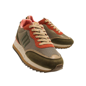 Mtng Retro Sneakers - Green | Rust