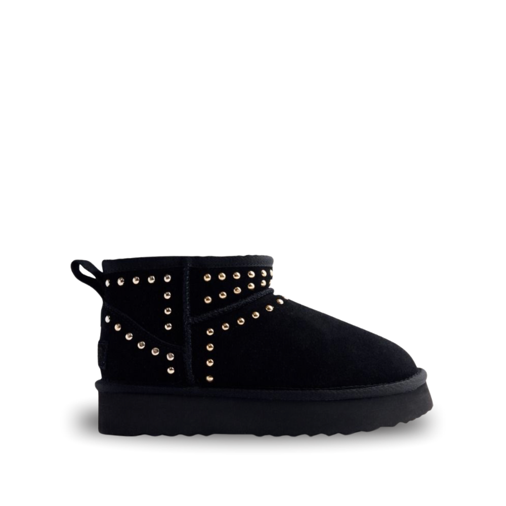 Gioseppo Studded Australian-Style Suede Boots