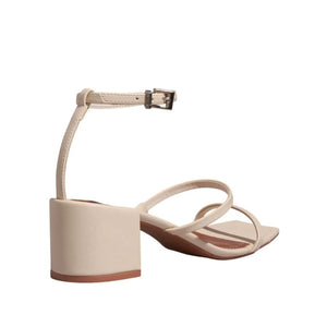 Santa Lolla Minimalist Block Heel Sandal