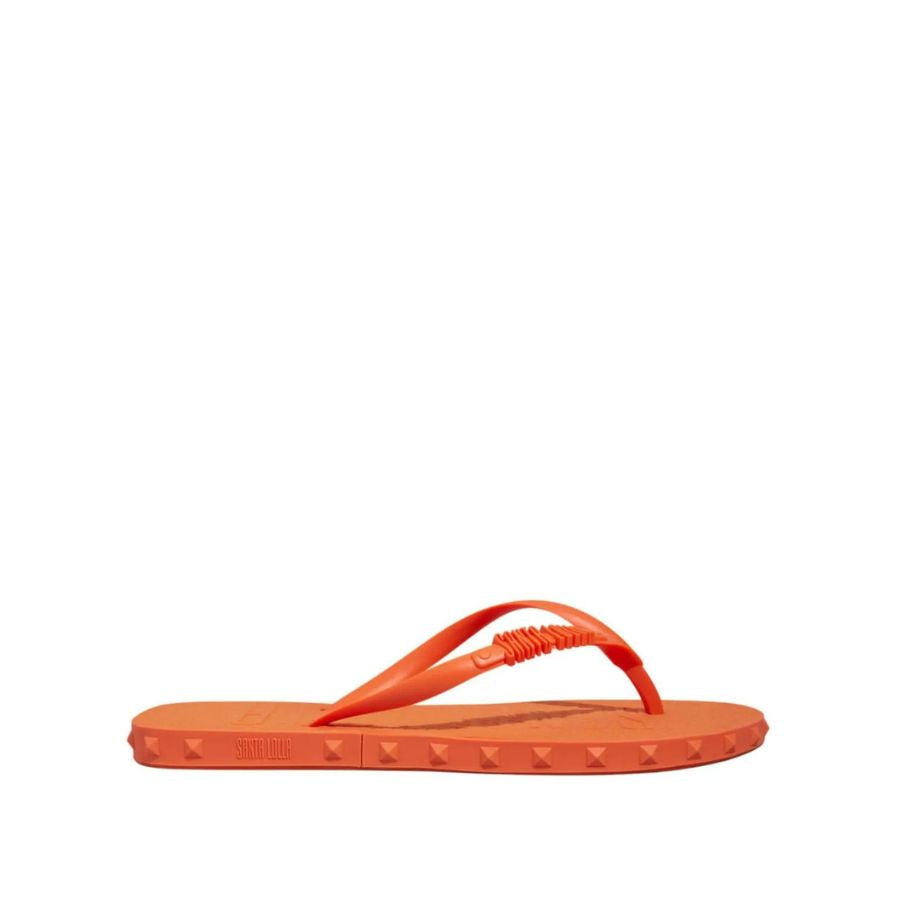 Santa Lolla Flame Rubber Flip Flop Spikes