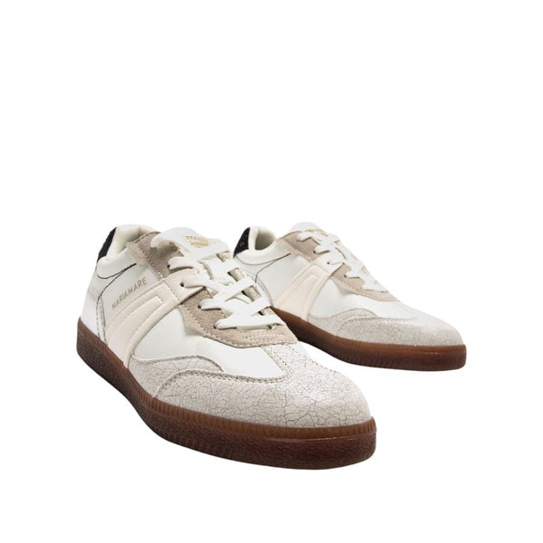 Mariamare Retro Metallic Texture - White | Silver | Black