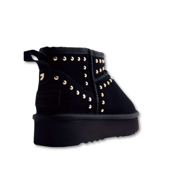 Gioseppo Studded Australian-Style Suede Boots