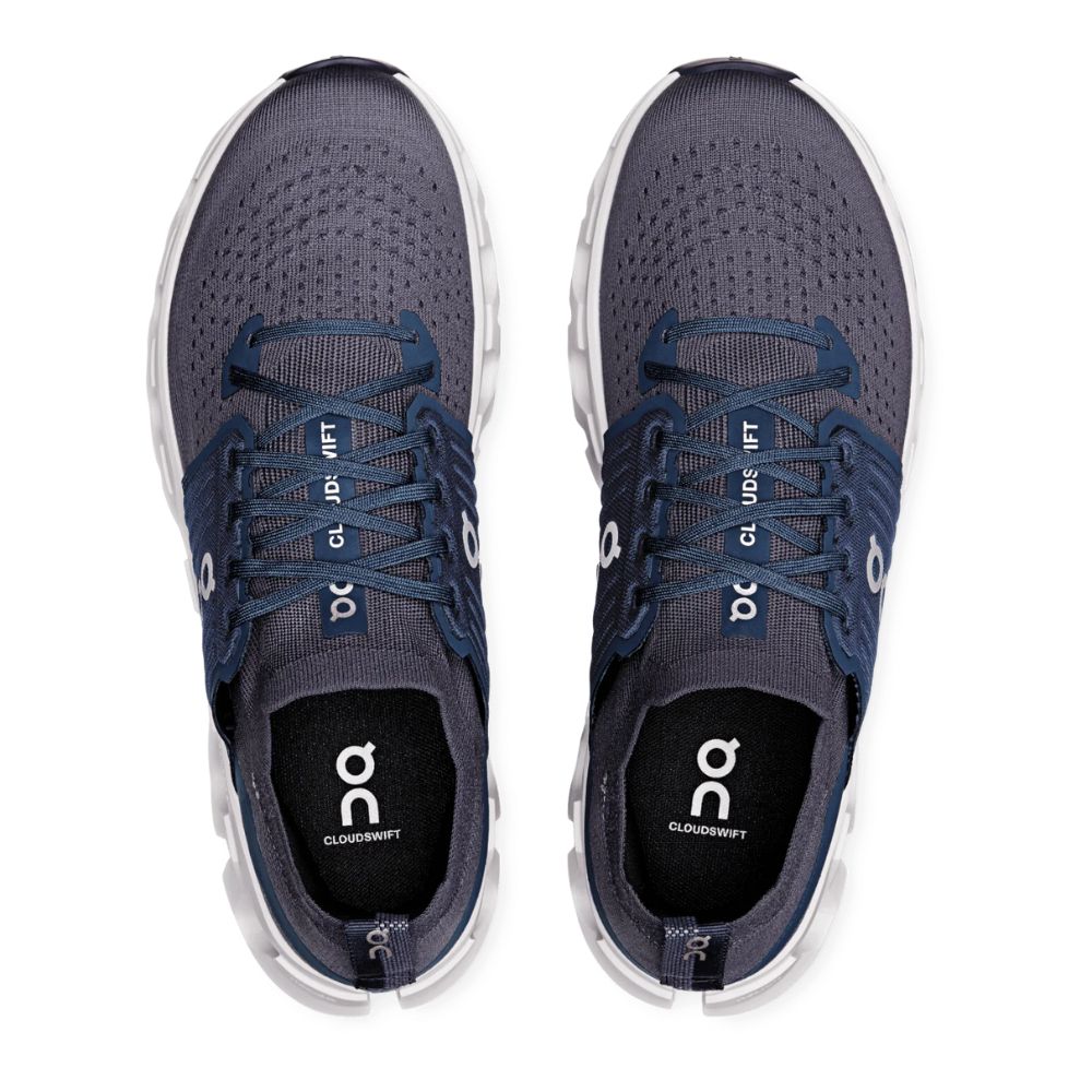 On Cloudswift 4 men running - Navy | Ink