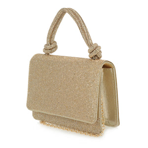 Exe Rhinestone Mini Bag