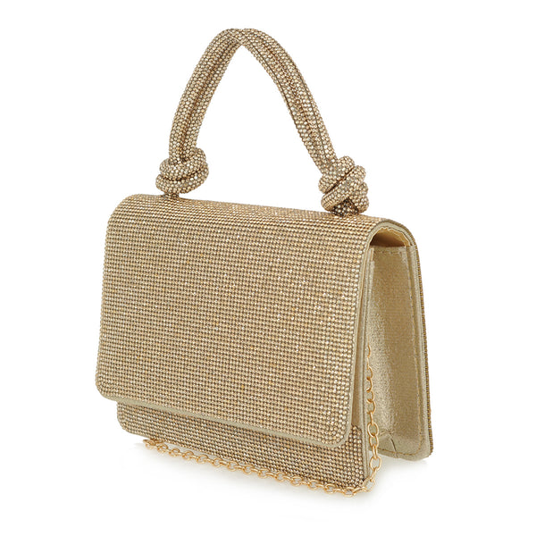 Exe Rhinestone Mini Bag