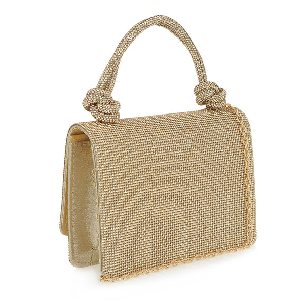 Exe Rhinestone Mini Bag