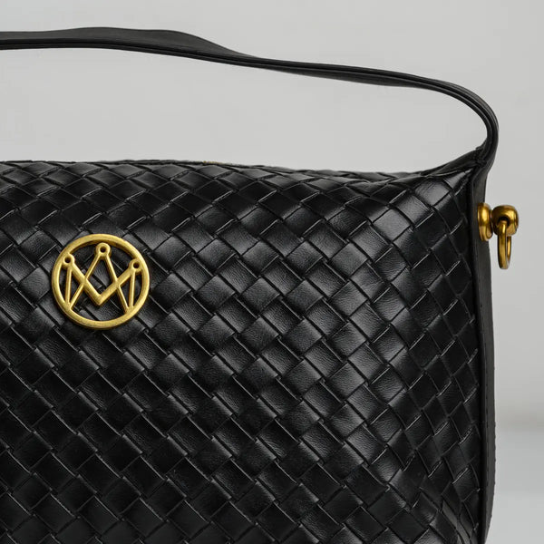 Envie Woven Shoulder Bag