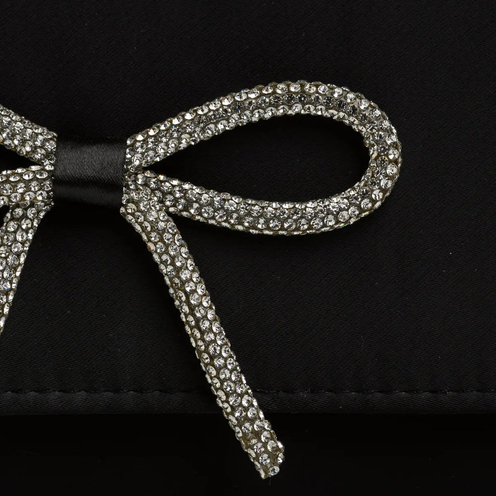 Envie Bow Detail Clutch Bag