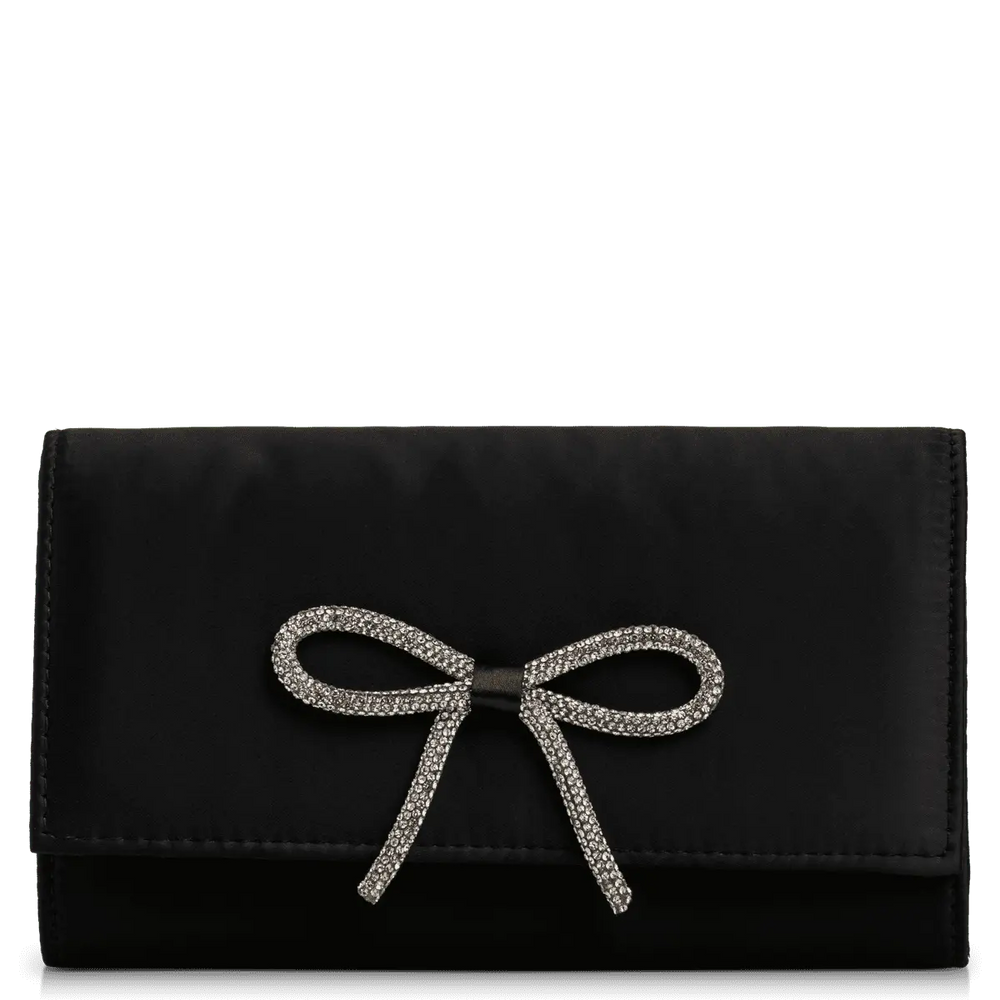 Envie Bow Detail Clutch Bag