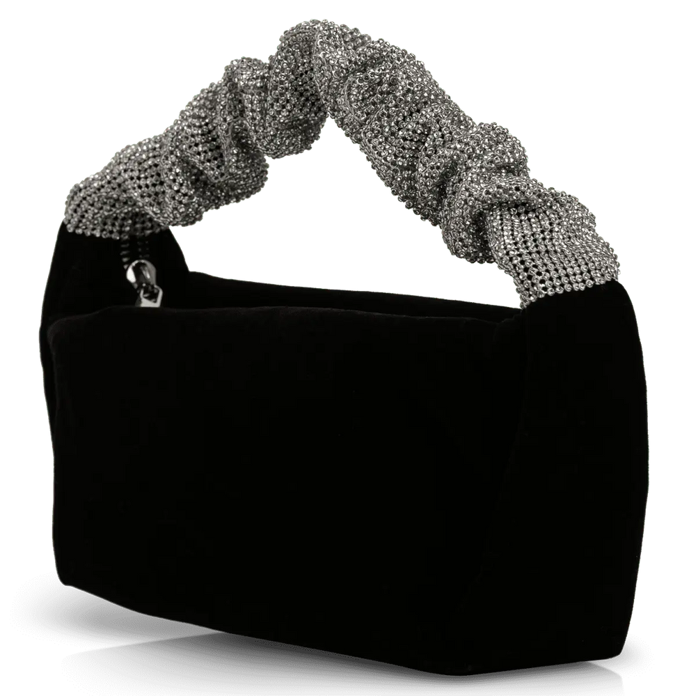 Envie Rhinestone Handle Evening Bag