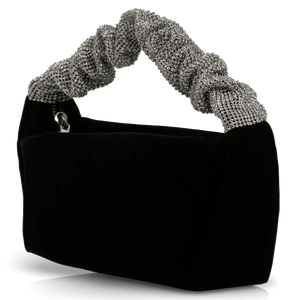 Envie Rhinestone Handle Evening Bag