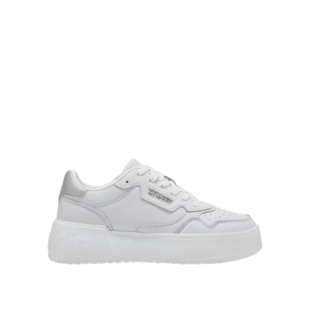 D.FRANKLIN COURT BASIC SILVER SNEAKERS FOR WOMEN