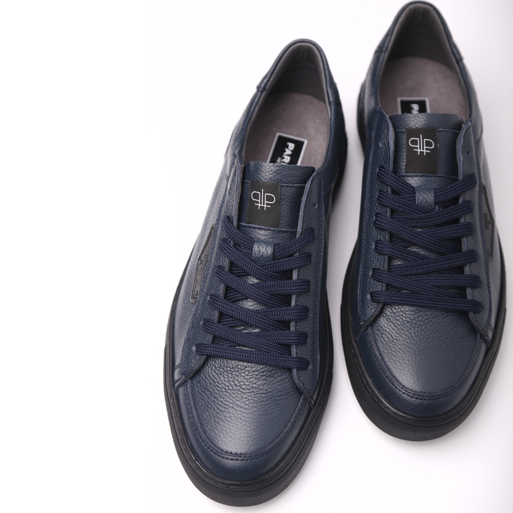 full grain leather sneakers