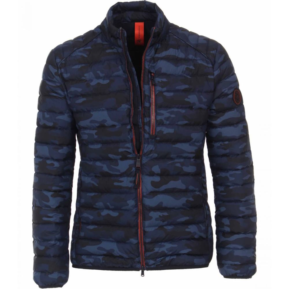 CASA MODA MEN NAVY/BLACK MEN WATERPROOF JACKET