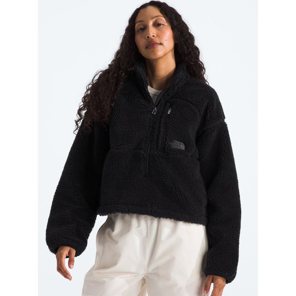 THE NORTH FACE EXTREME PILE PULLOVER WOMEN BLACK JACKET