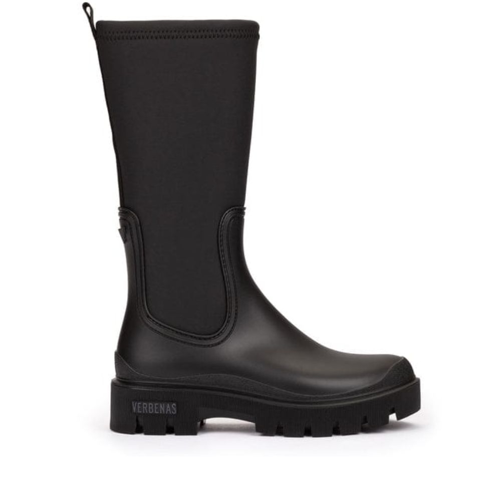 VERBENAS WOMEN MIZU MATE GOMATO BLACK RAIN BOOTS