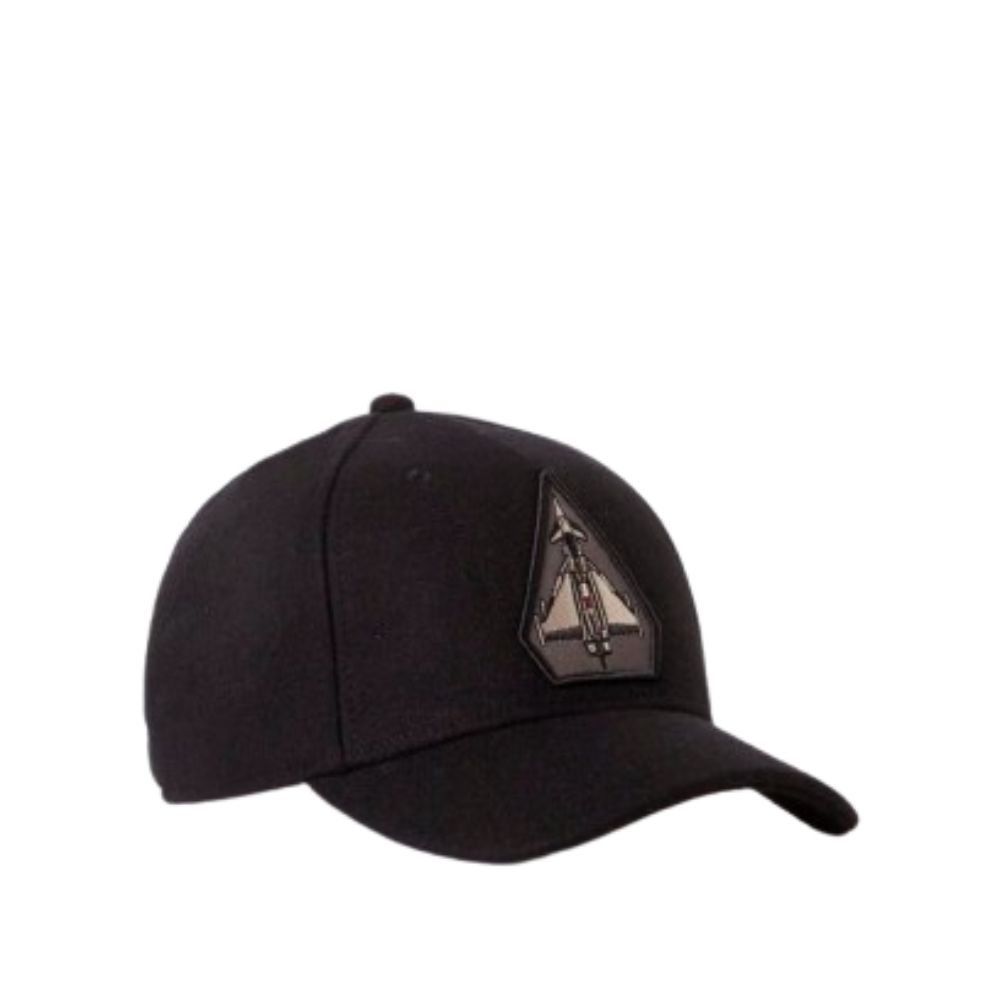 AERONAUTICA EUROFIGHTER MEN TYPHOON BLACK CAP