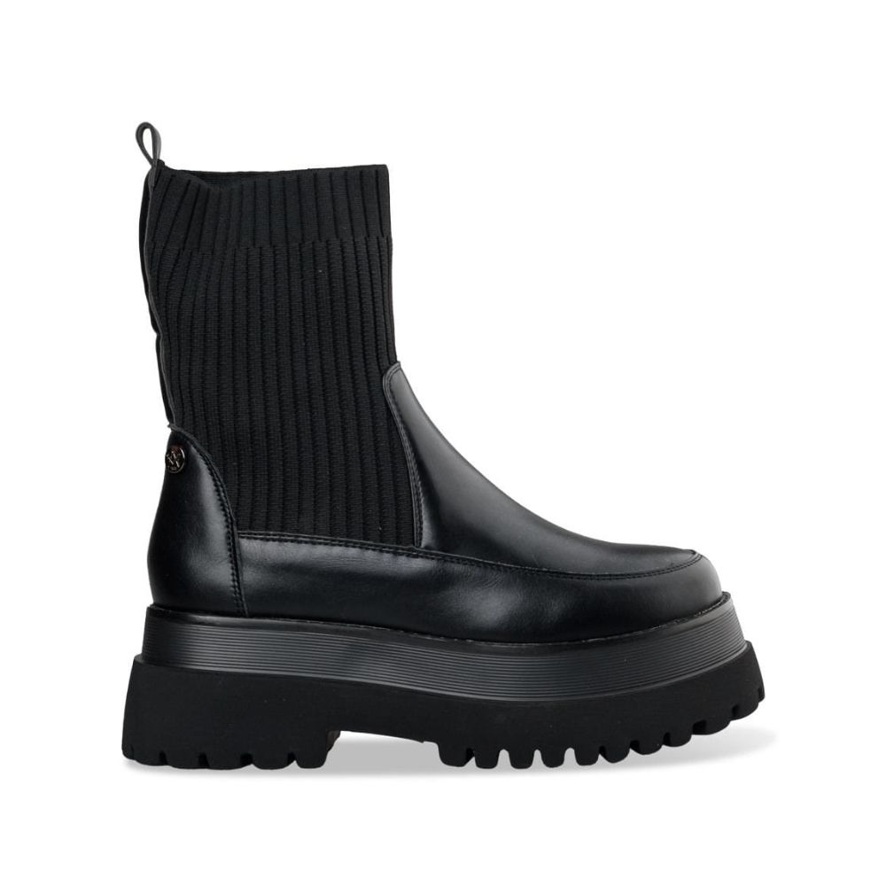 ENVIE CHUNKY WOMEN BLACK BOOTS