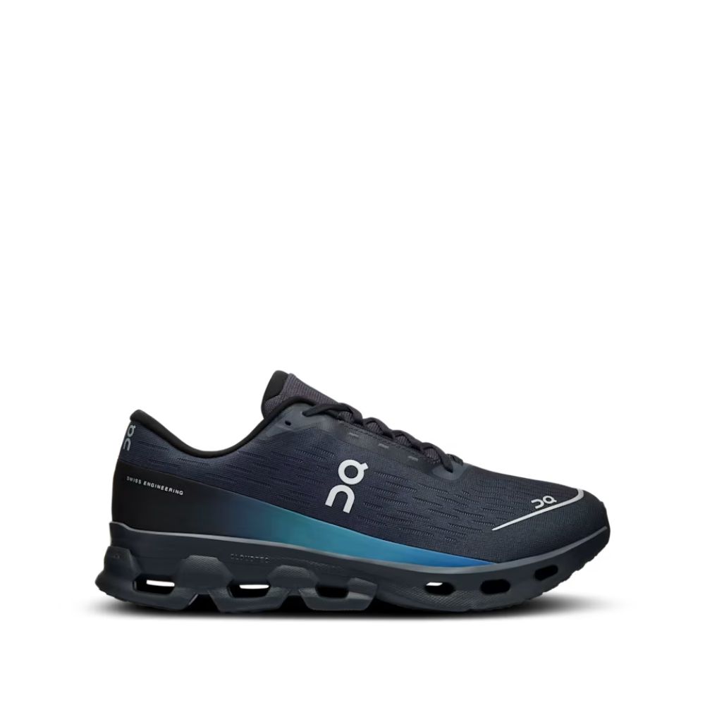 ON MEN CLOUDSPARK BLACK|BLUEBERRY RUNNING SHOES